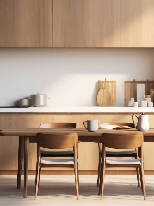 Blend functionality and style in your kitchen and dining area